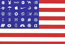 corporate flag of the US